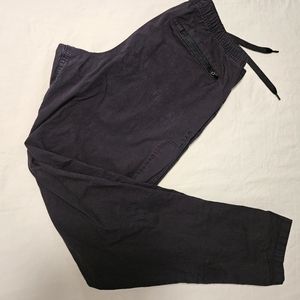 Bylt Weekender Men's Pants Size Medium Straight Leg  Navy Blue Drawstring